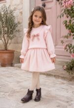 Little Charm – детска рокля с жилетка от 100% памук (2 части)