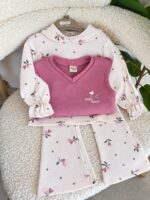 Комплект Little Heart в лилаво – 3 части